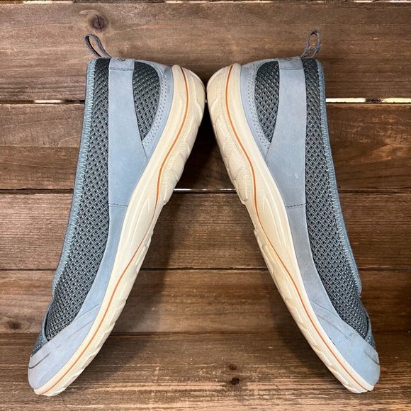 Womens Ecco Arizona Ballet Light Blue Slip On Flats Shoes Size 38 US 7-7.5 M GUC - Picture 5 of 7